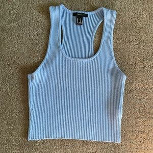 Blue Knit Tank Top Women’s M